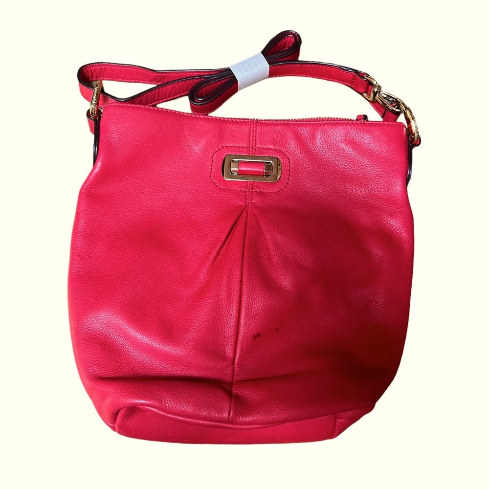 B Makowsky Red Handbag